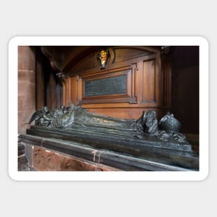 Carlisle Cathedral-Tomb(Harvey Goodwin,full view) Sticker